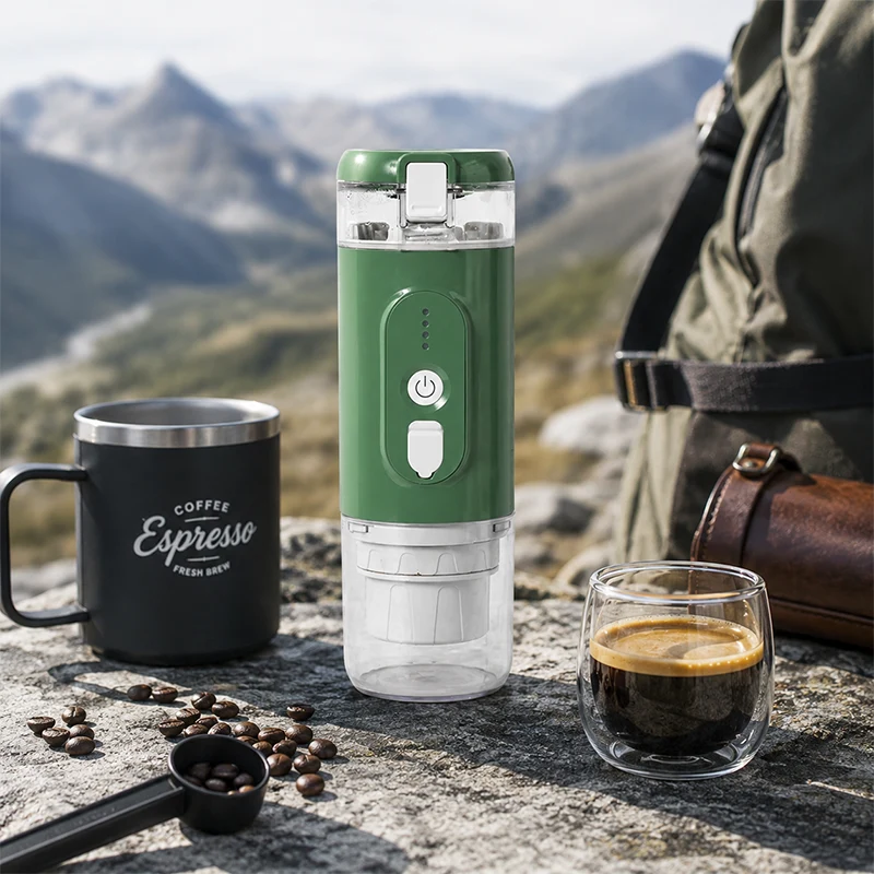 ¿Cómo transforma una cafetera exprés portátil su experiencia cafetera en cualquier lugar?