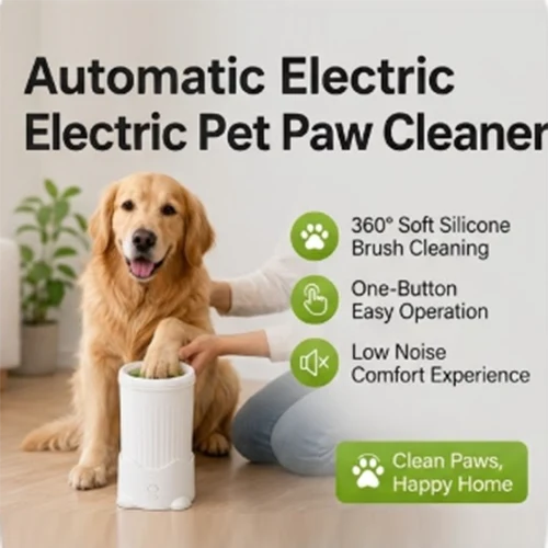 Limpiador eléctrico automático de patas para mascotas Limpiador eléctrico automático de patas para mascotas