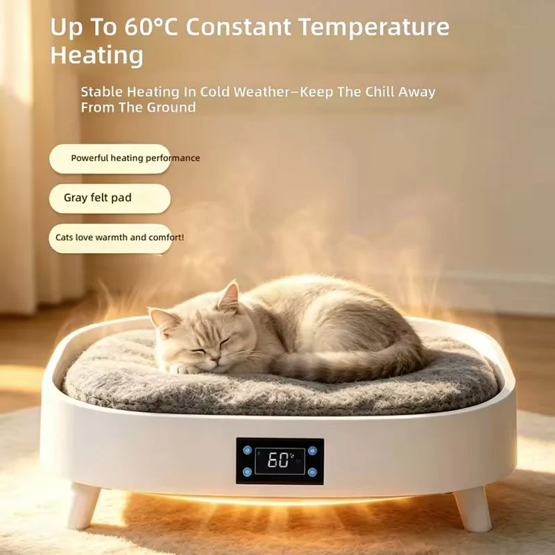 Cama para gatos para el invierno