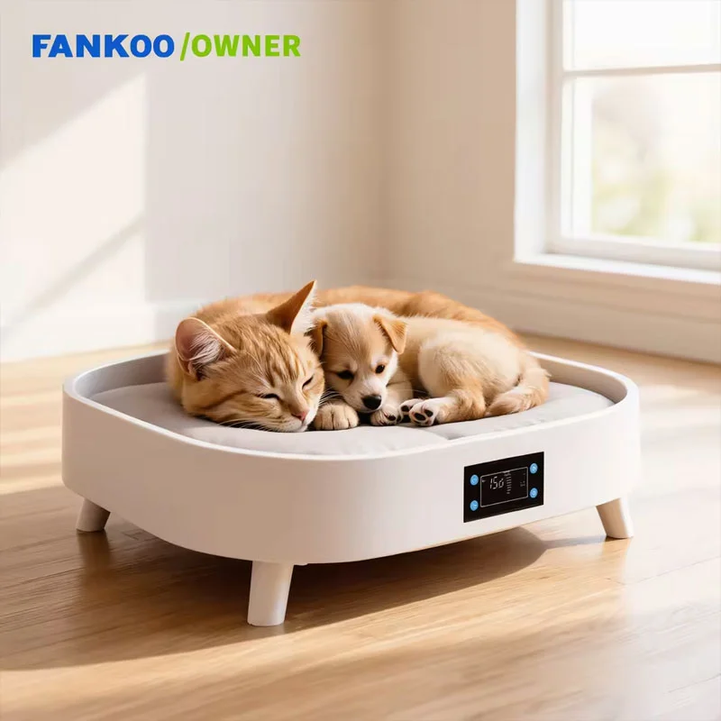 Cama para mascotas con refrigeración eléctrica